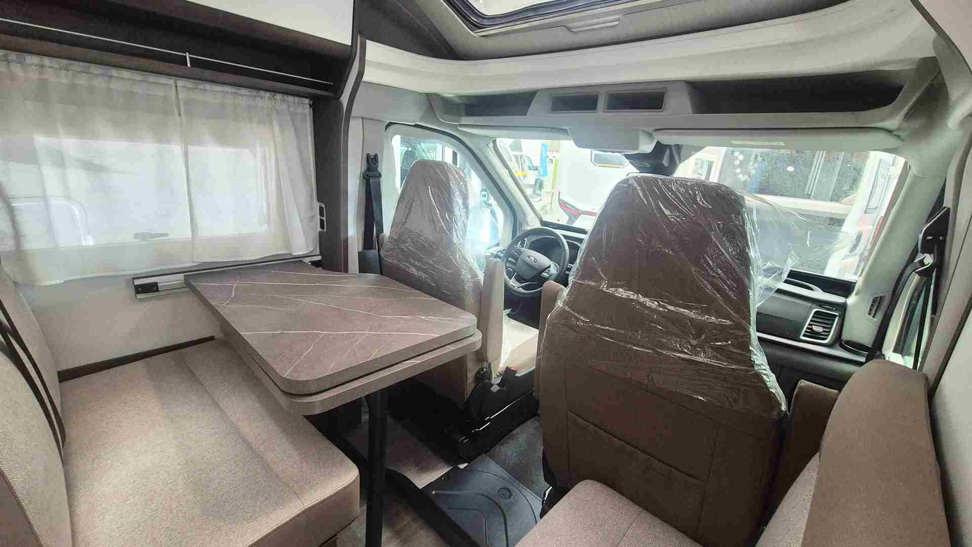Interior autocaravana