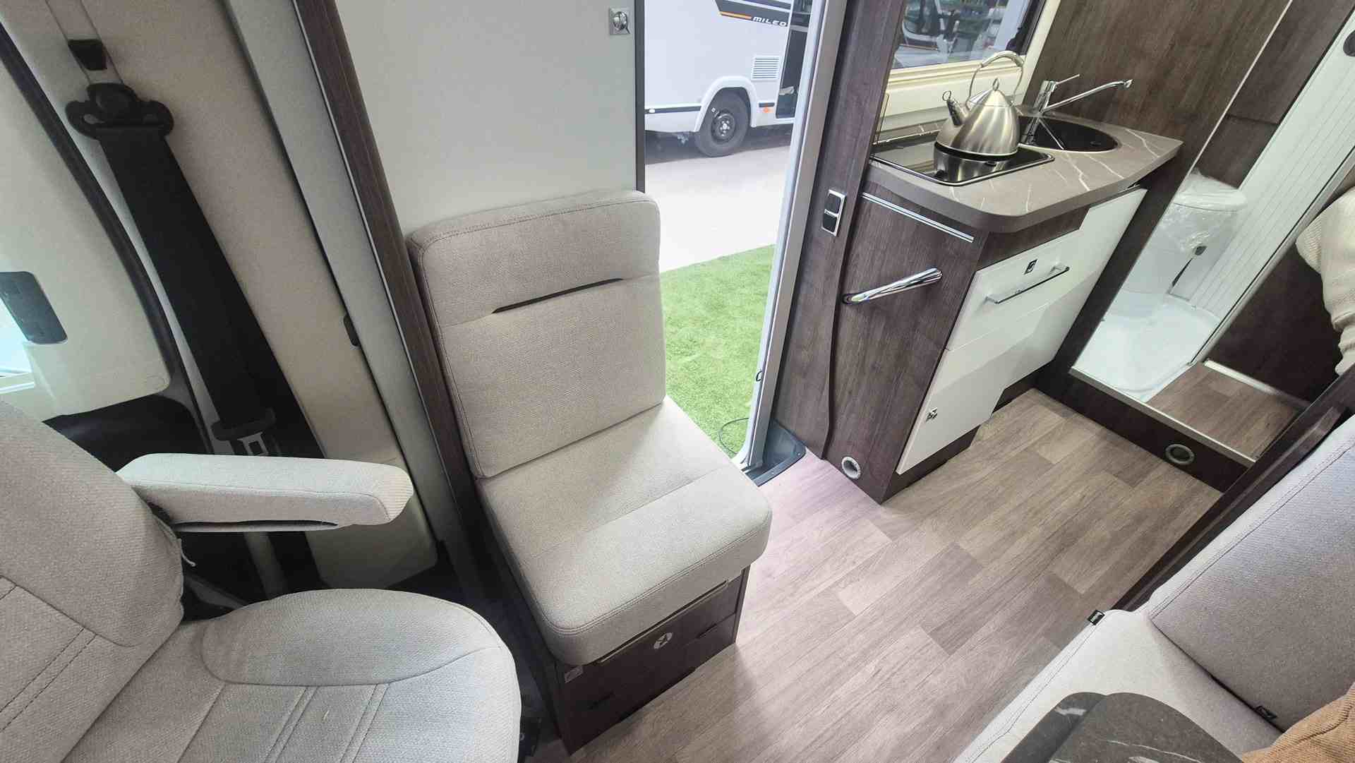 Sala de estar autocaravana
