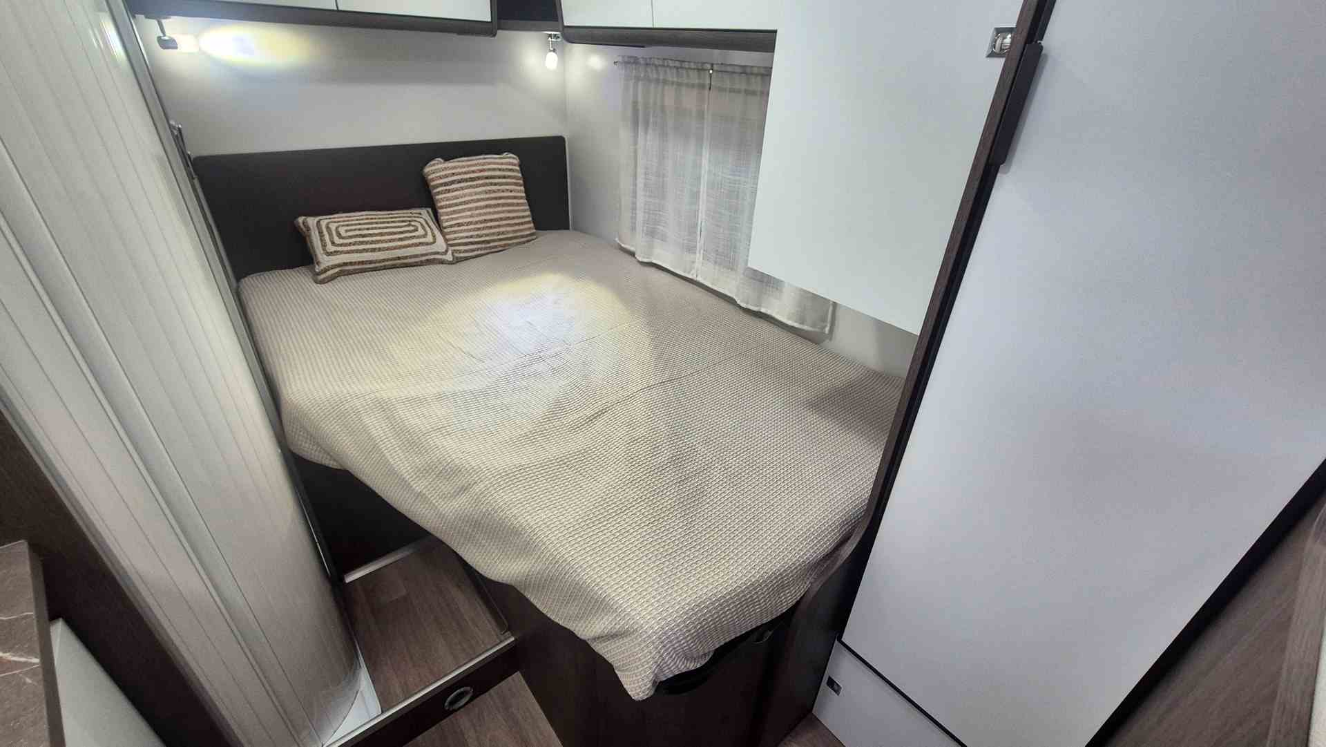 Dormitorio autocaravana
