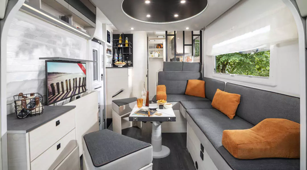 Autocaravana challenger 240 interior