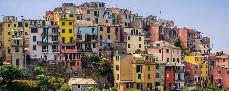 visitando en autocaravana cinque terre