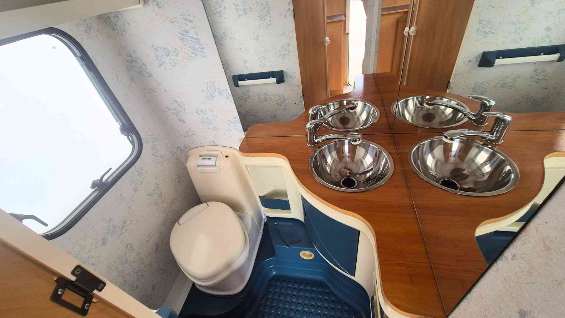 baño autocaravana sun roller