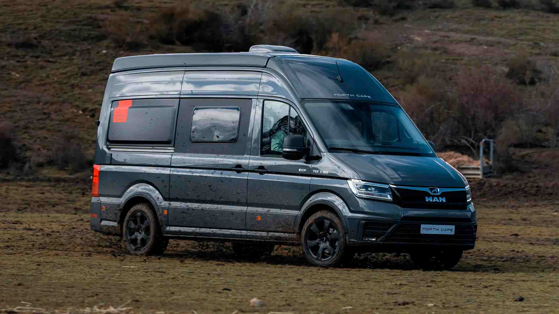 exterior de una camper