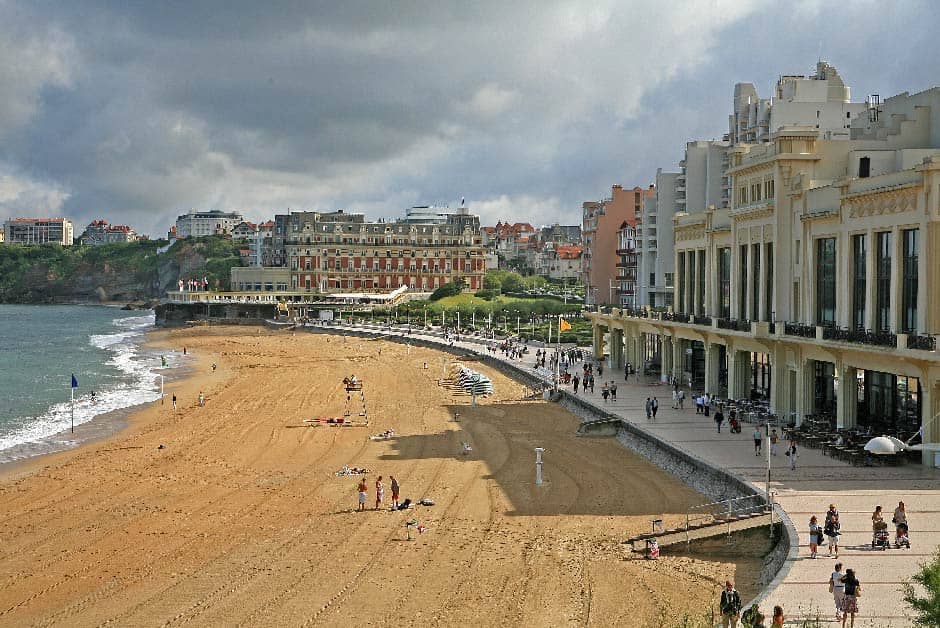 ruta autocaravana el sur francia biarritz